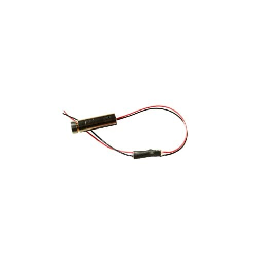 Small laser module with red and black wires