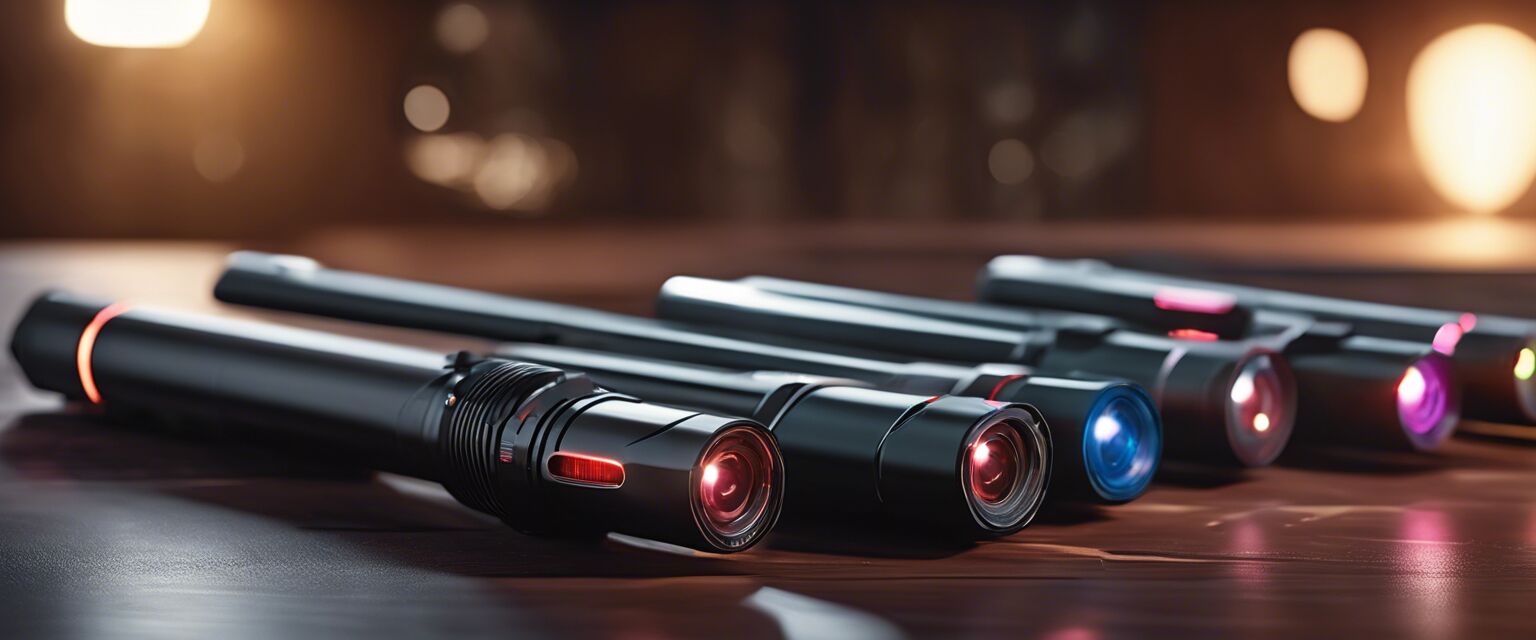 High-power laser pointers