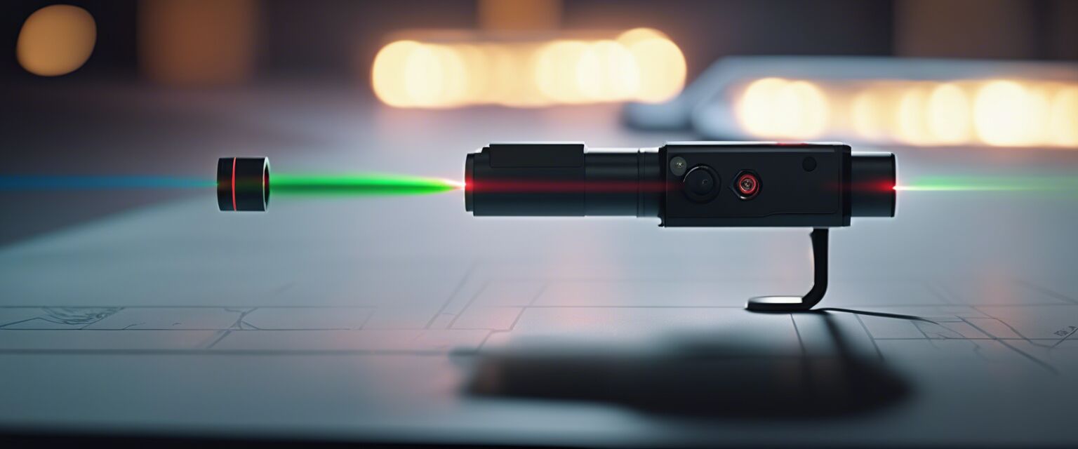 Laser pointer in presentations